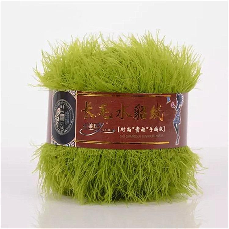 50g Hilo de Lana Suave Hilo para Bebé DIY Bufanda Tejida a Mano Chal Suéter Hilo de Ganchillo Decoración Navideña