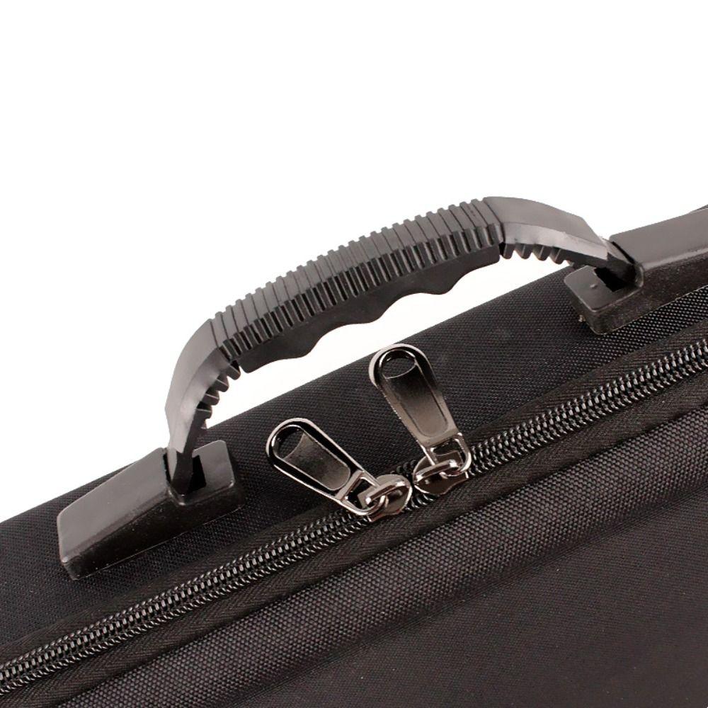 Bolsa de Transporte Rígida com Alça Bolsa de Pesca Bolsa Transversal Estojo para Armazenamento de Vara de Pesca