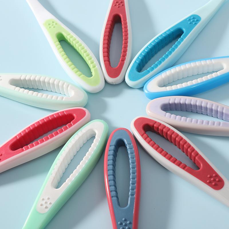 Children's Toothbrush Hollow Ten Thousand Fine Soft Hair 0-8 Years Old Baby Small Head Toothbrush