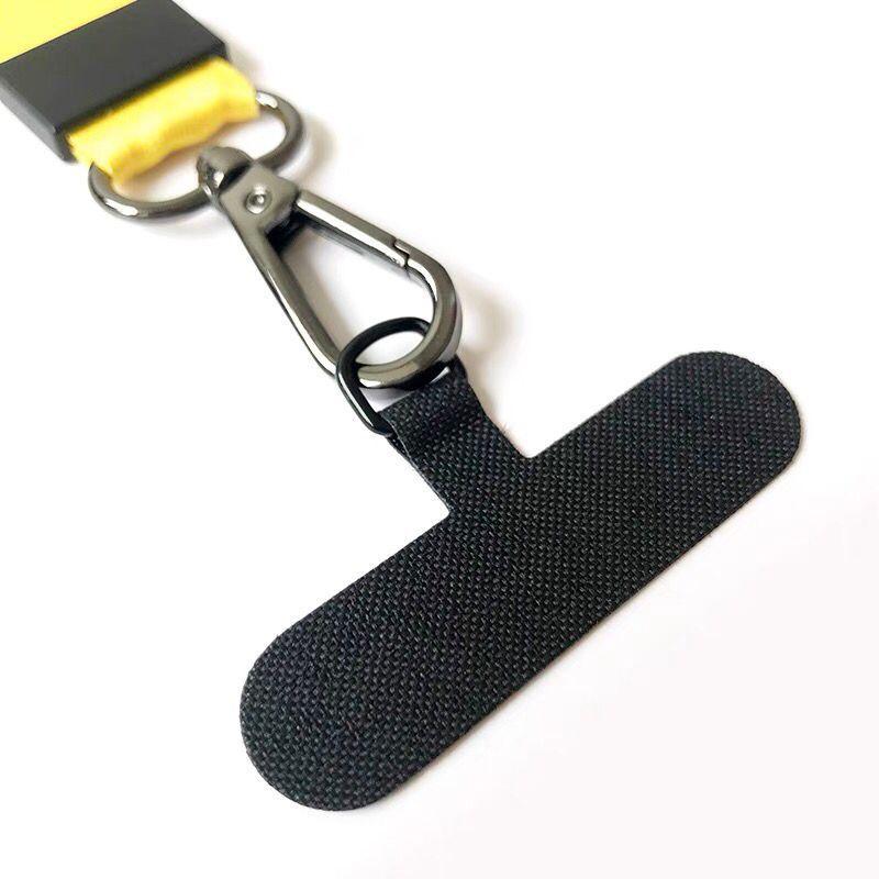 New Cellphone Strap T-shaped Plate Sheet Mobile Phone Case Braid Lanyard Accessories Weave Card for iPhone Xiaomi Samsung