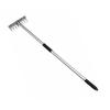 Detachable Garden Weeder Multifunctional Weeding Rake Replaceable Tines Scuffle Hoe for Farmers,