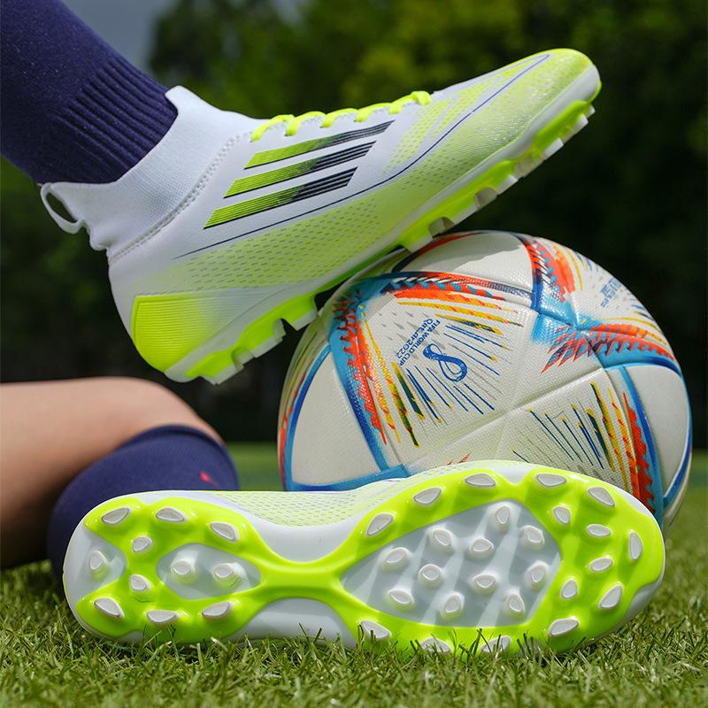 

Новые футбольные бутсы к Чемпионату мира мужские высокие TF шипы FG длинные шипы студенческие соревновательные тренировочные бутсы 2025 32