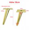 Furniture Leg Foot for Bed or Sofa, Gold Loft Style H180, Slanted, Strong, Sl012S