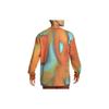 Nike Loose Casual Pattern Print Crew Neck Long Sleeve T-Shirt Men Tops Orange DV9664-719