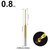 Miniature Drill Bit Set HSS with Shank Diameter of 2 35mm Perfect for DIY
