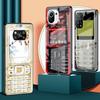 Magnetic Radio Tape Cassette Glass Case For Xiaomi Poco X3 NFC 11 Lite 11T F3 M3 Redmi Note 11 10 9 8 Pro 10S 9S Phone Cover