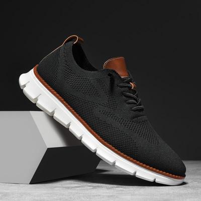2024 Foreign Trade 47 Large Size 48 Flying Weaving Breathable Casual Shoes Mesh Breathable Outdoor Running Ultra Light Sneakers Men