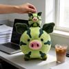 Summer Watermelon Pig Plush Toy With Pp Cotton Filling For Kids And Teens
