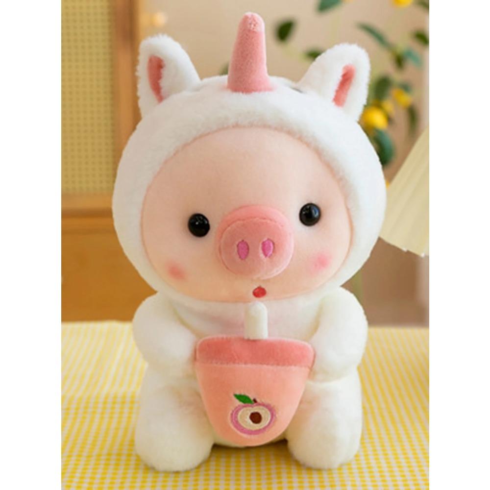 30cm Plush Lulu Pig Toys Pink Animal Stuffed Plush Cartoon Toys for Boys Girls Birthday Christmas Gifts