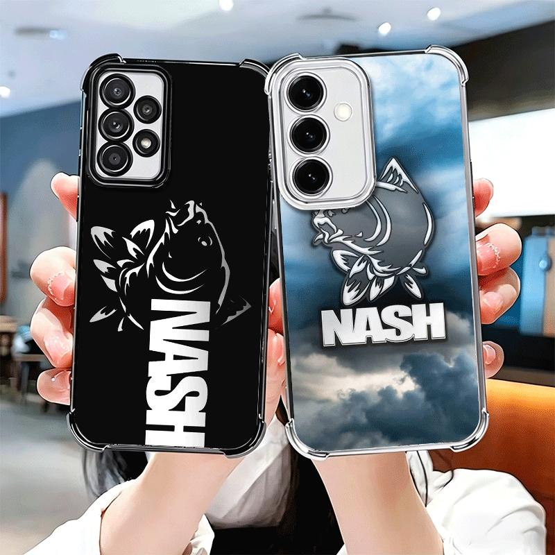 Nash Fishing Fish Mark Plating Handyhülle Für Samsung A17 A07 A37 A57 A16 A56 A15 A55 A14 A54 A13 A53 A26 A36 A25 A35 A24 A34 A2