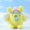Model New Cartoon Plush Toys Keychain Cute Kawaii Ornaments Cute Pink Cinnamoroll Kuromi My Melody Anime Peluche