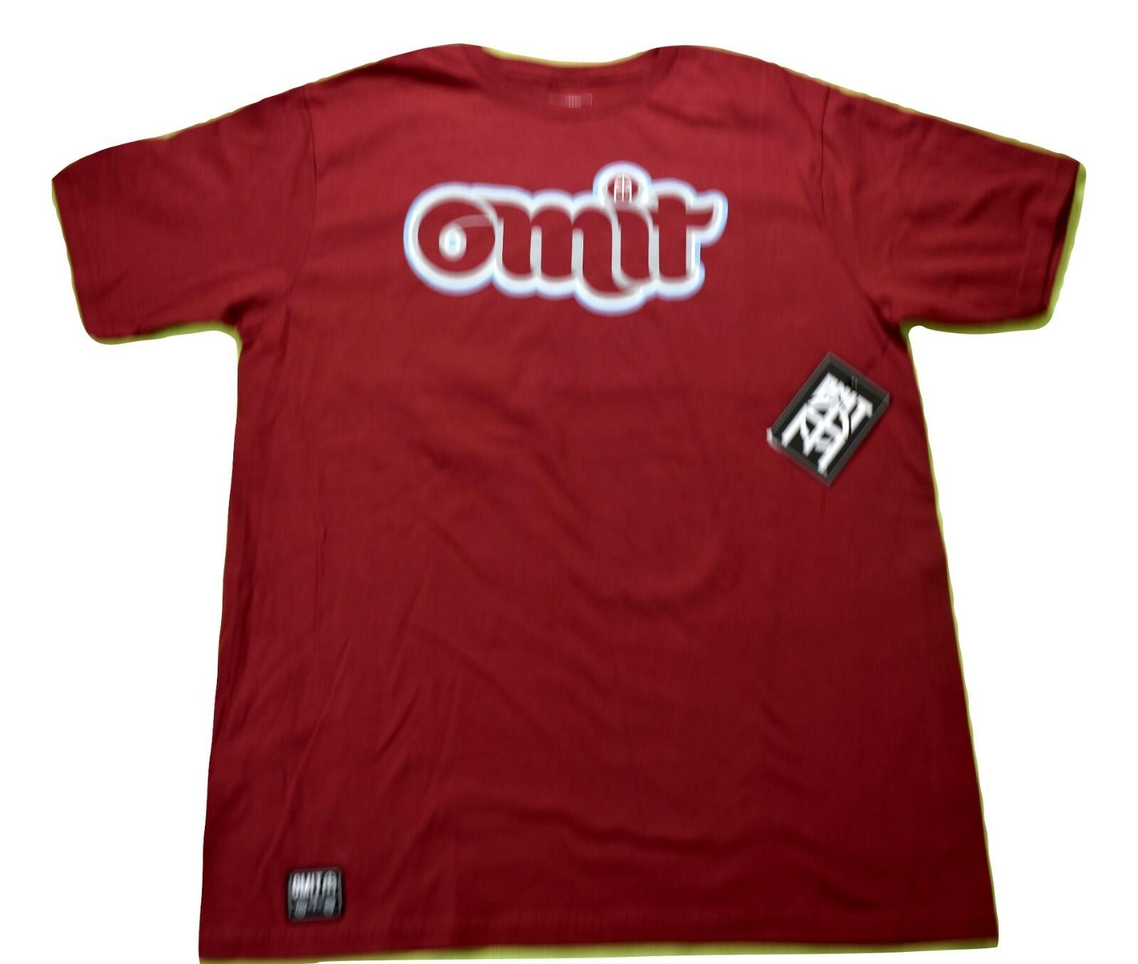 Omit Mens Home Run Red Tee Shirt New L XXXL