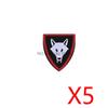 Medieval Military Castle Knight Accessories Building Block Roman Figure Soldier Crusader Viking Shield Armor Eagle Brick Toy S01