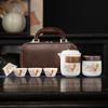 Xunyi Coarse Pottery Lingxue Travel Gongfu Tea Set