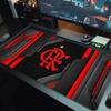 Clube De Regatas Do Flamengo Large Size Mouse Pad Large Gaming Table Cushion Non-slip Laptop Tablet Big Mousepad XXL Mat Mini PC Playmat With Lock Edg