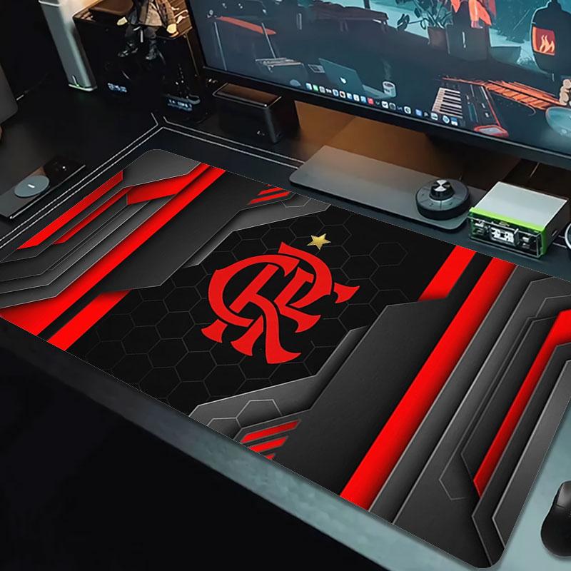 Clube De Regatas Do Flamengo Large Size Mouse Pad Large Gaming Table Cushion Non-slip Laptop Tablet Big Mousepad XXL Mat Mini PC Playmat With Lock Edg