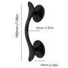 Non Punching Door Punch-free Pulls Non-slip Cabinet Handle Fashion Suction Cup Door Handle  Window