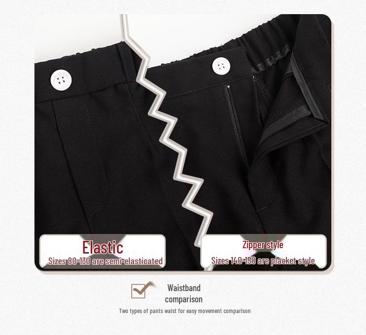 Children's Autumn/Winter Academy Style Suit Set for Boys and Girls - Formal Wear Skirt and Suit for Performances