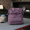 Lightweight Large Capacity Backpack Solid Color Student Schoolbag Travel Portable Backpack