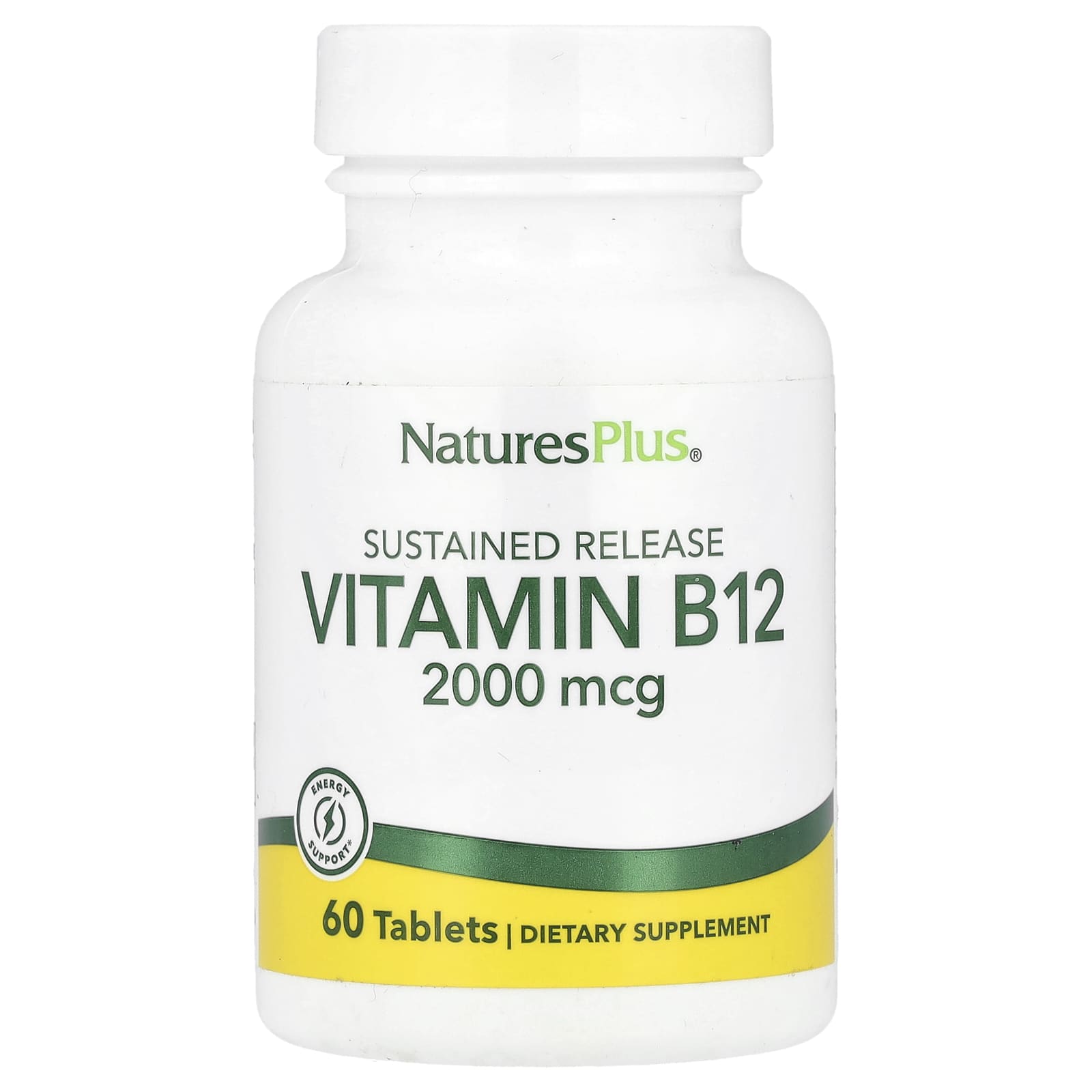 

Western Vitamin B12, 2,000Mcg, 60 Tablets