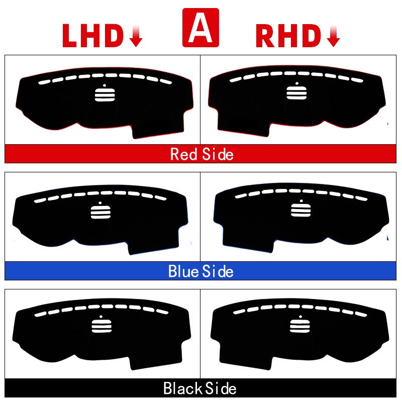 For Chevrolet Captiva 2006-2011 2012 2013 2014 2015 2016 2017 2018 Car Dashboard Avoid Light Pad Trument Carpets Accessories