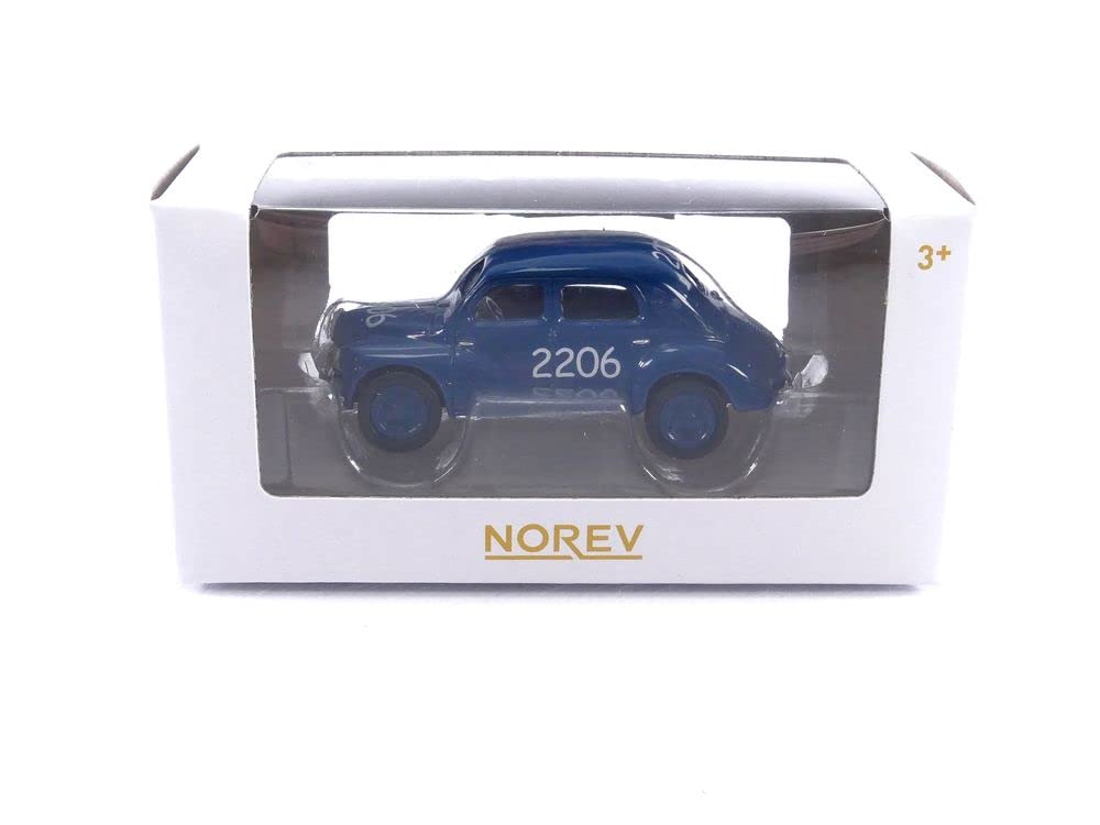 

Norev scale Renault 4CV 1954 Racing 1/64 #2206 синій