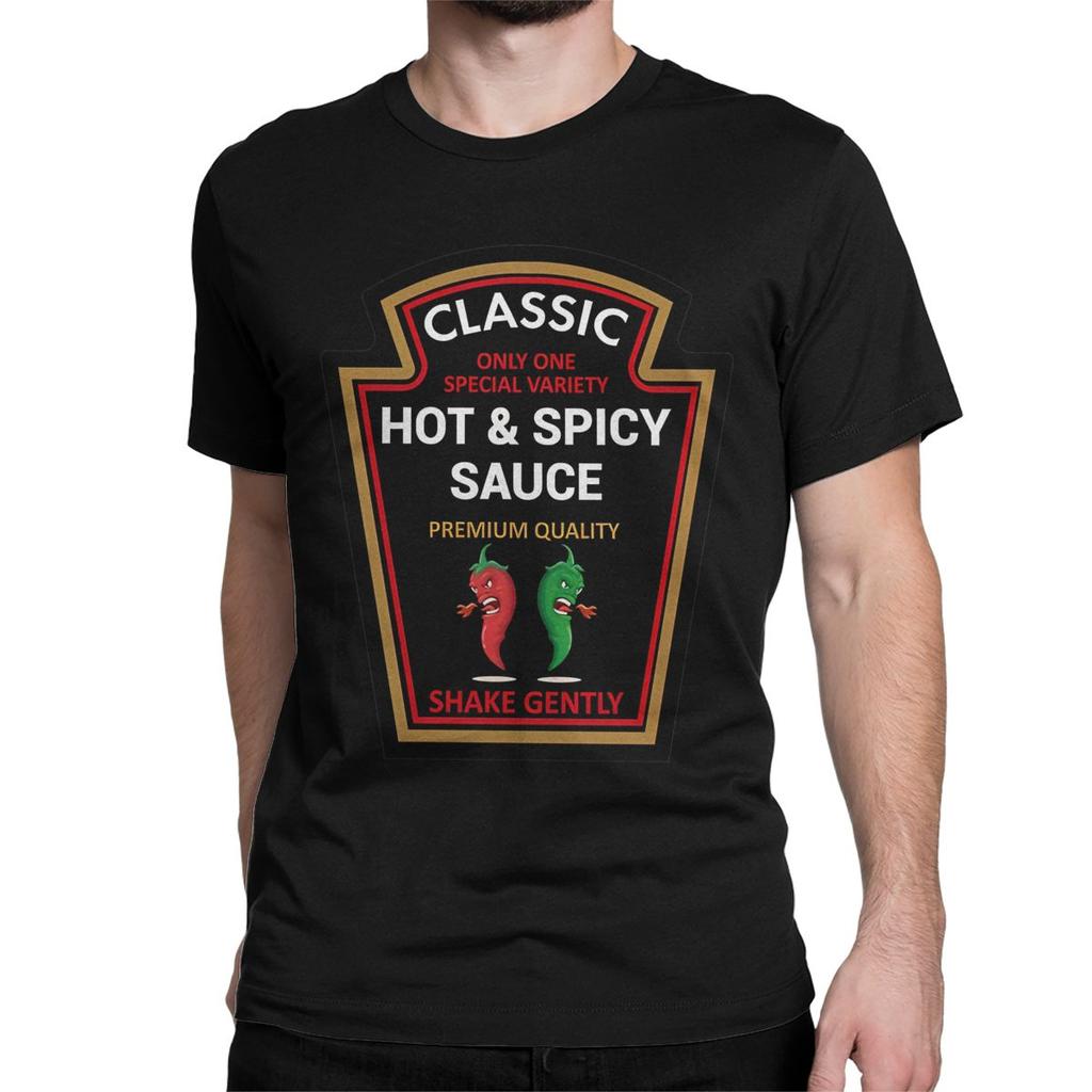 Classic BBQ Barbecue Mustard Ketchup Dipping Sauce Men Women T Shirt Awesome Tee Shirt T-Shirts 100% Cotton Graphic Clothing