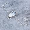 Dendrite Opal Gemstone Handmade 925 Sterling Silver Bracelet 7-8" M-2728