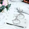 20Pcs Plastic Champagne Glasses Disposable Cocktail High Martini Glasses Flute Glasses Wedding Party Juice Drink Bar Cups