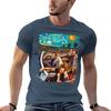 Vincentvangoghfridasalvadordalibanksycar Tshirt Printed T Shirts For Unisex Cotton T Shirt Unisex Tshirt