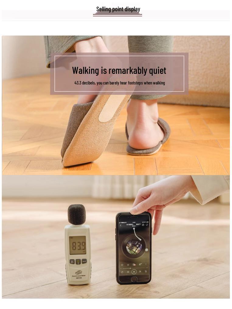 Youtiao Silent Open-Toe Indoor Slippers - Breathable Summer Linen for Wood Floors