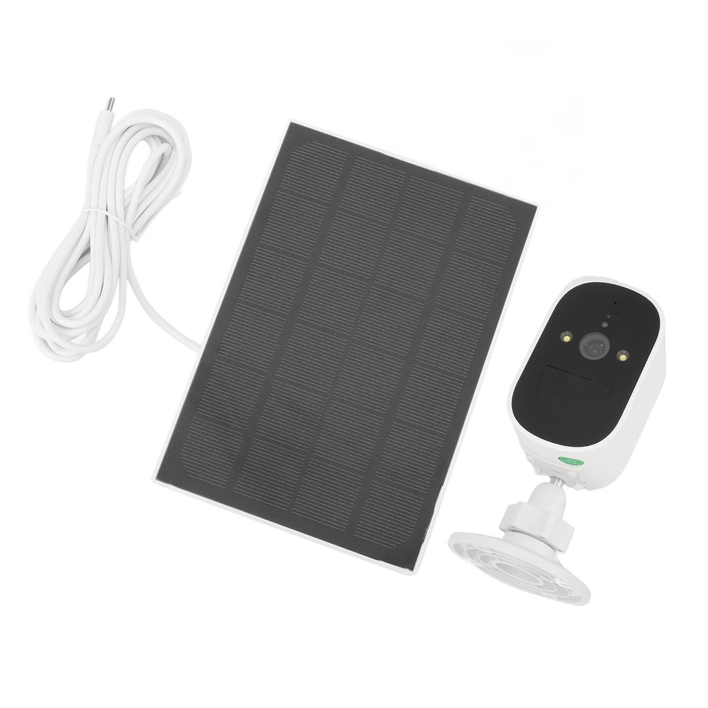 HD 1080P Solar Energy Security Camera Wireless ?WiFi Night Vision Monitoring Camera for Outdoor