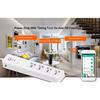 Universal Outlets Sockets Home Office Portable WiFi Smart Power Strip Dual USB Remote Control Surge Protector