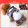 Warm Dog Pet Soft Fleece Cat Clothes Cartoon Puppy Dog Costumes Autumn Winter Clothing For Small Dogs Chihuahua Yorkie Outfits
