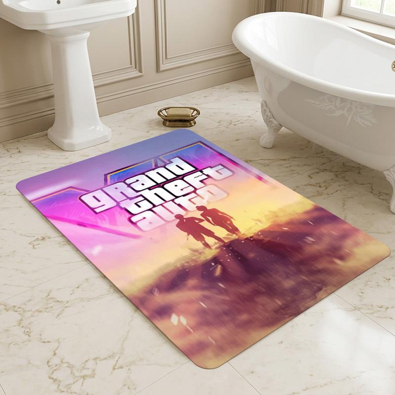 Gta V Cover Living Room Non-Slip Area Rug Soft Carpet for Bedroom Game Playroom Sofa Office Home Decor Doormat Christmas Gift C9211723