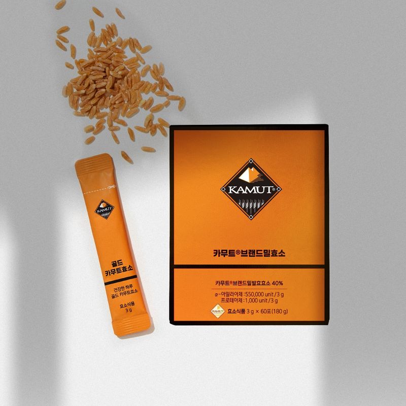 Grainon Kamut Brand Wheat Enzyme 3g X 60ct