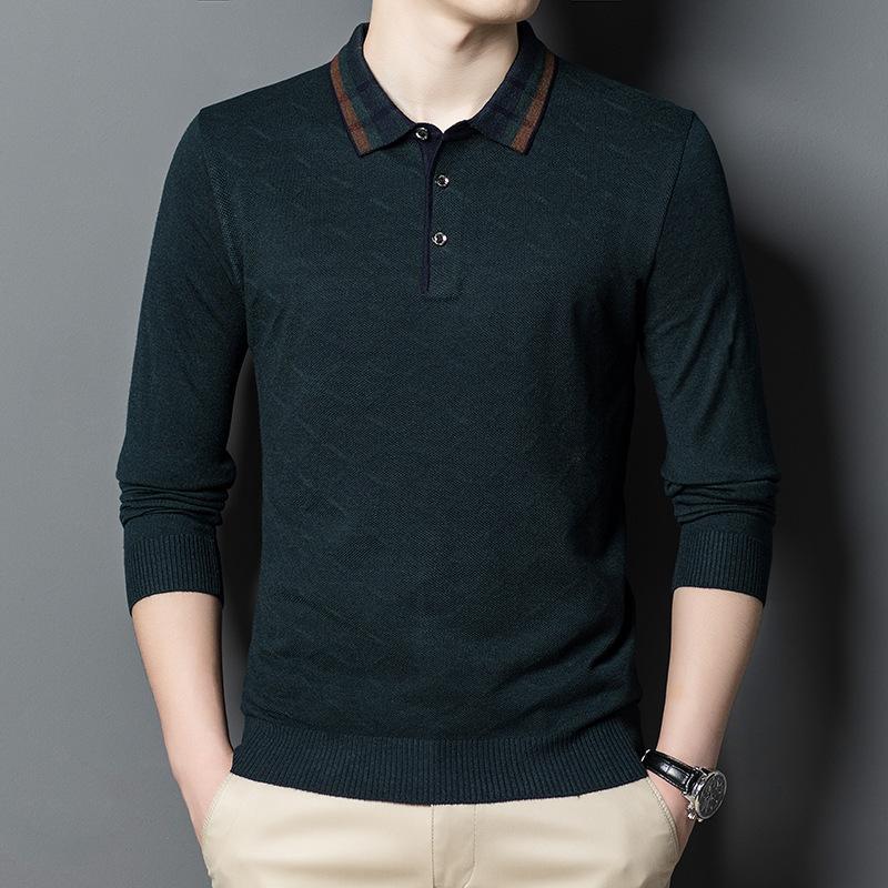 Весенне-осенняя новая мужская одежда без капюшона для отдыха среднего возраста — фото 3