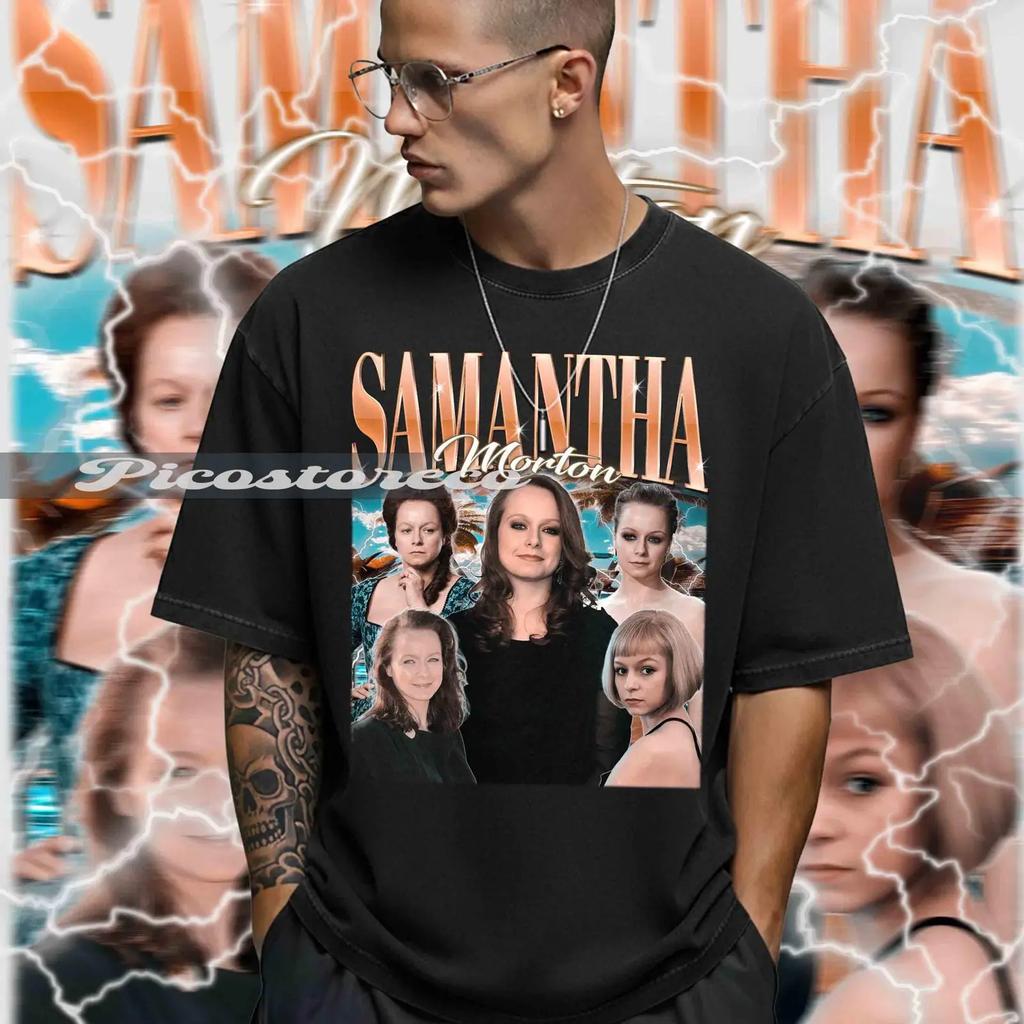 Saunisextha Morton Homage T Shirt Retro Fan Vintage Casual Stretched Comfortable Unisex Homme Versatile Stylish Graphic