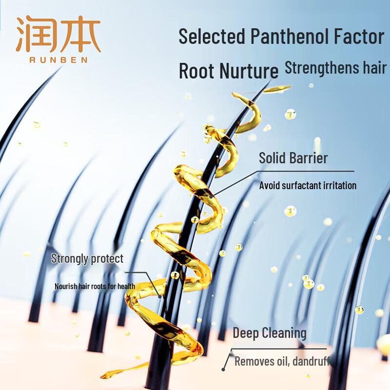 Runben Kids Gentle Bubble Refreshing Shampoo 350ml