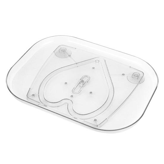 

Поворотный стол, лоток для хранения холодильника, кухонная стойка для хранения специй, вращающийся на 360 градусов настольный косметический парфюм