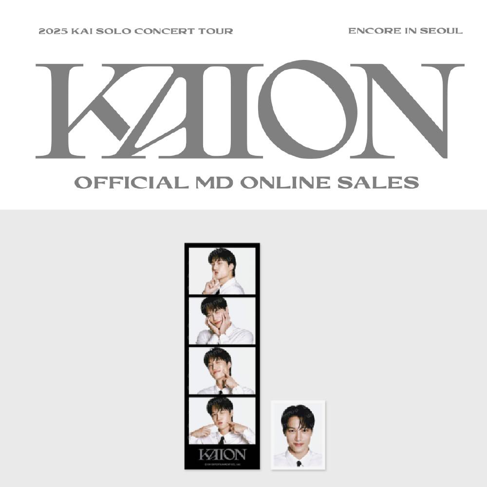 Pre-order KAI Solo Concert Tour KAION Encore in Seoul 4 Cut Photo Set