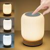 Rechargeable Portable Bedside Night Light Dimmable Adjustable Color Temperature Table Lamp For Bedroom