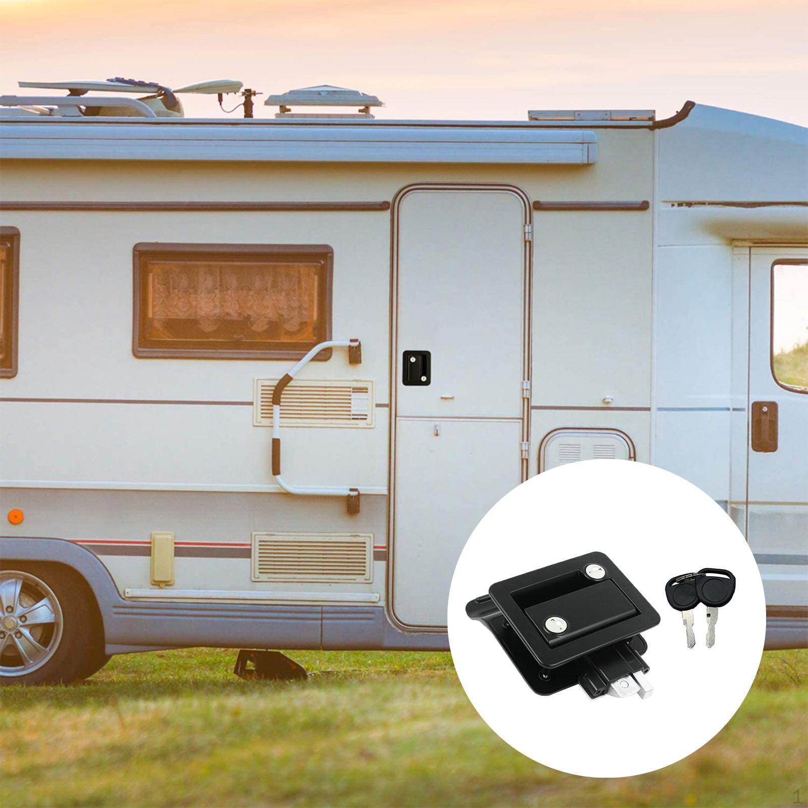 Camper RV Door Latch Locks Kit for Trailers, Professional Accessories