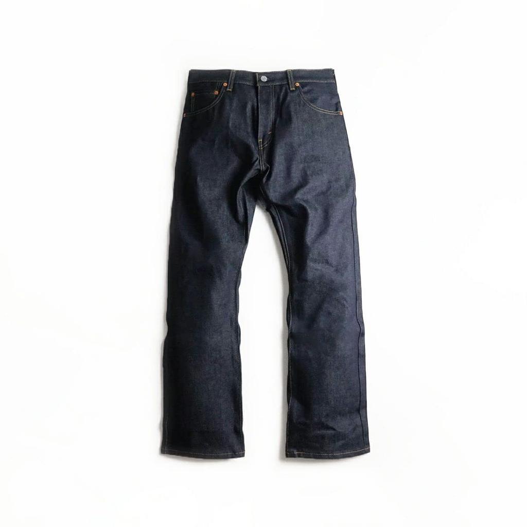 Levi's 517-0216 Original Boot Cut Jeans Denim Pants 517 Saddleman Sanforized One Wash USA Line W29-W42 100% Cotton Rinse W36L30