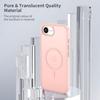 Case for iPhone 16th - BOOLING - Rigid Shockproof - Anti-Scratch - Pink - With Magnetic Ring