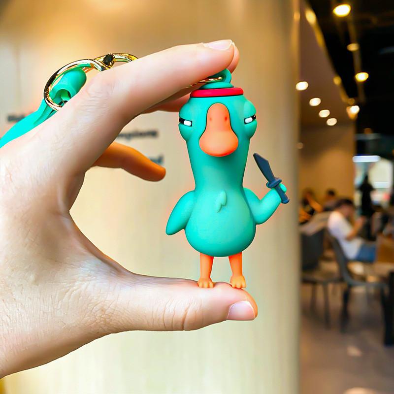 Cute Cartoon Goose Duck Keychain Perfect For Birthdays And Graduations