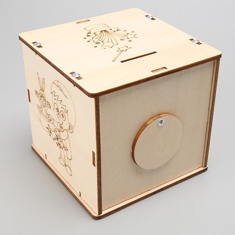 Magic Box Money Box Handmade DIY Science and Technology Small Production Material Package/Students Experiment Puzzle Development Teaching Aids