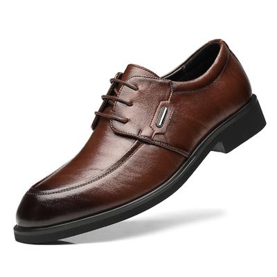 Modische Lederschuhe Herren Derby Englischer Stil Hochzeitsschuhe für Herren Frühling Herbst Neuer Designer Rindsleder Spitz zulaufende Business-Schuhe Herren