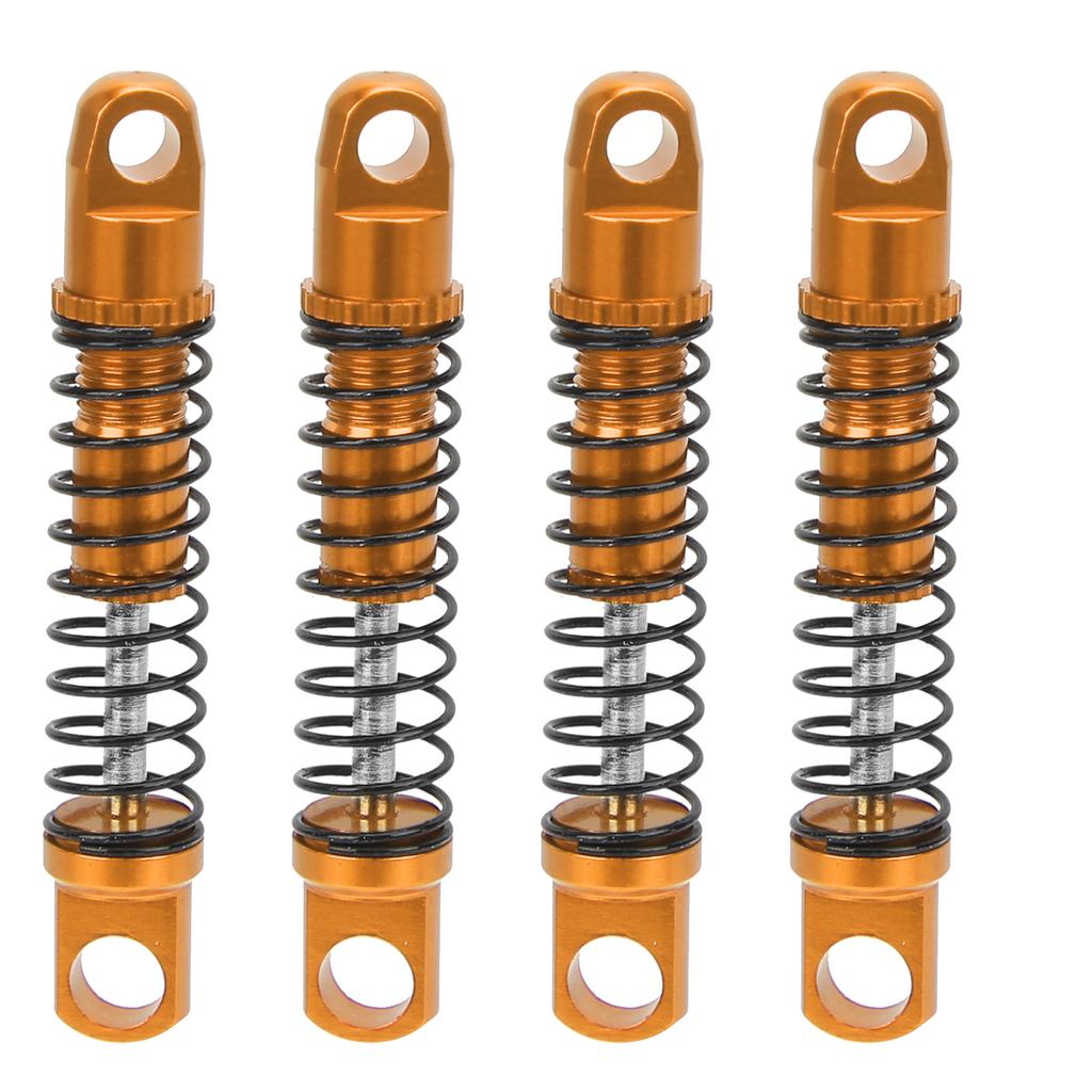 Metal Shock Absorbers Spring Damper Replacement for XIAOMI Suzuki Jimny 1 16 RC CarGold