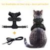 Cat Harness with Leash for Walking Escape Proof Adjustable Vest Harnesses for Cats Pet Supply